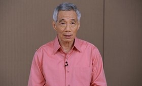 新加坡李显龙总理针对新冠病毒疫情发表声明